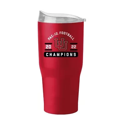 NCAA Utah Utes 2022 PAC-12 Football Conference s 30oz. Powder Coat Tumbler