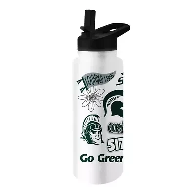 NCAA Michigan State Spartans 34oz. Native Quencher Bottle