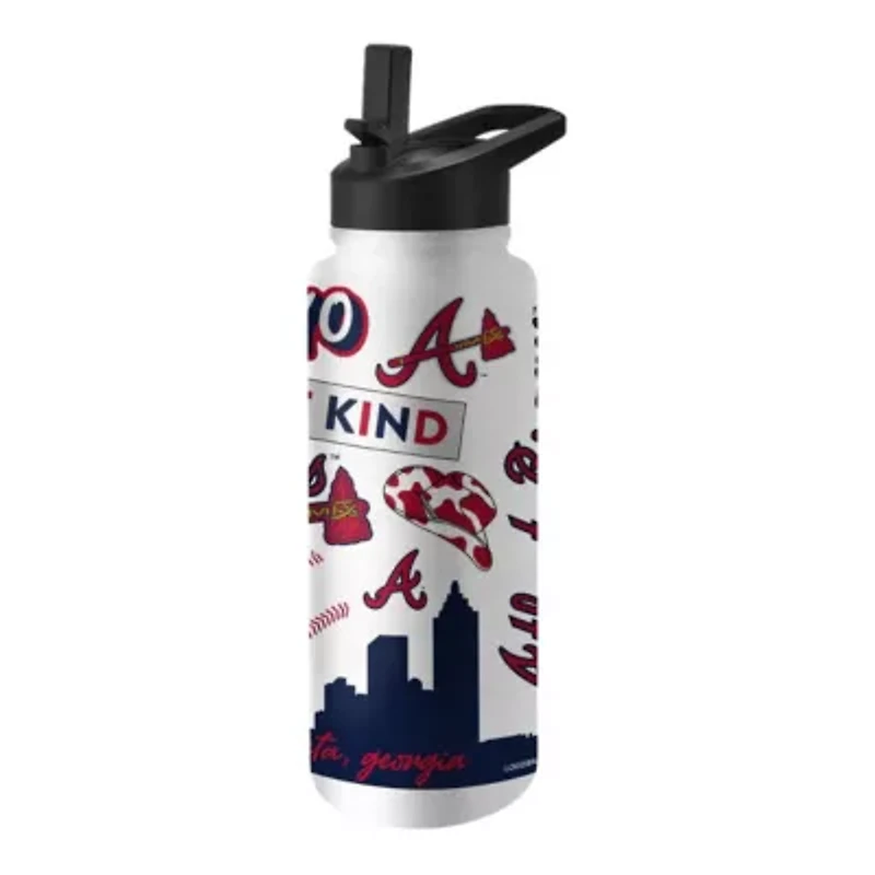 MLB Atlanta Braves 34oz. Native Quencher Bottle
