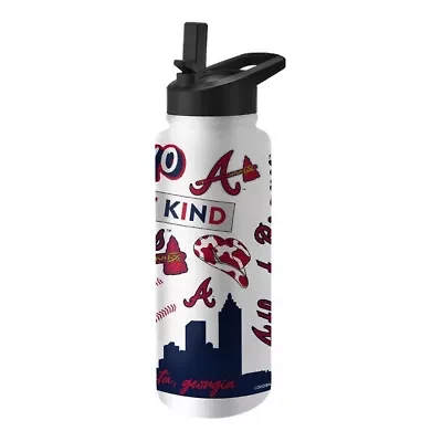 MLB Atlanta Braves 34oz. Native Quencher Bottle