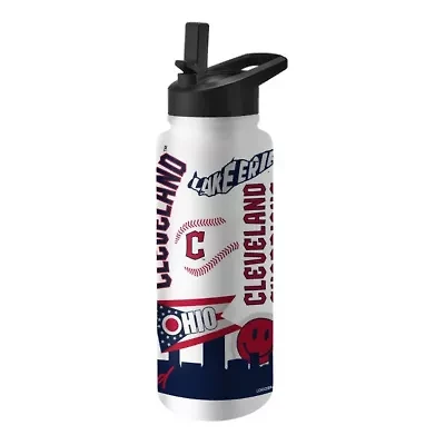 MLB Cleveland Guardians 34oz. Native Quencher Bottle