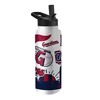 MLB Cleveland Guardians 34oz. Native Quencher Bottle