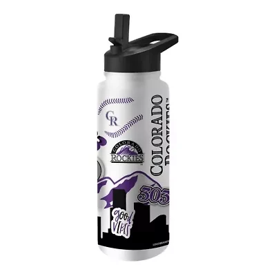 MLB Colorado Rockies 34oz. Native Quencher Bottle