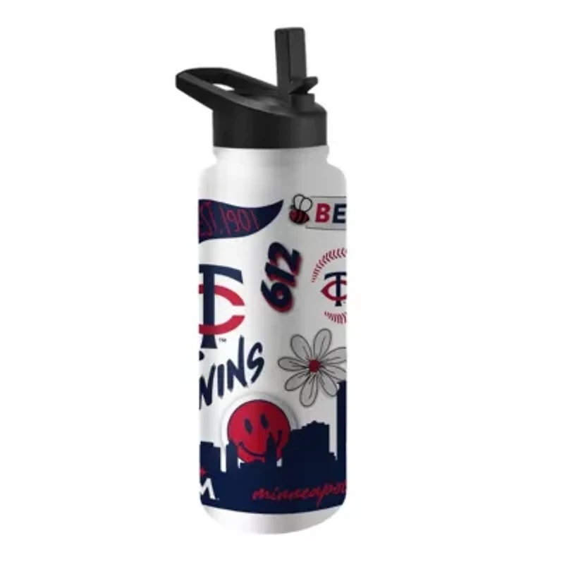 MLB Minnesota Twins 34oz. Native Quencher Bottle