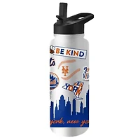 MLB New York Mets 34oz. Native Quencher Bottle
