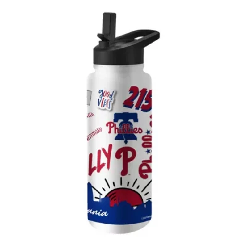 MLB Philadelphia Phillies 34oz. Native Quencher Bottle