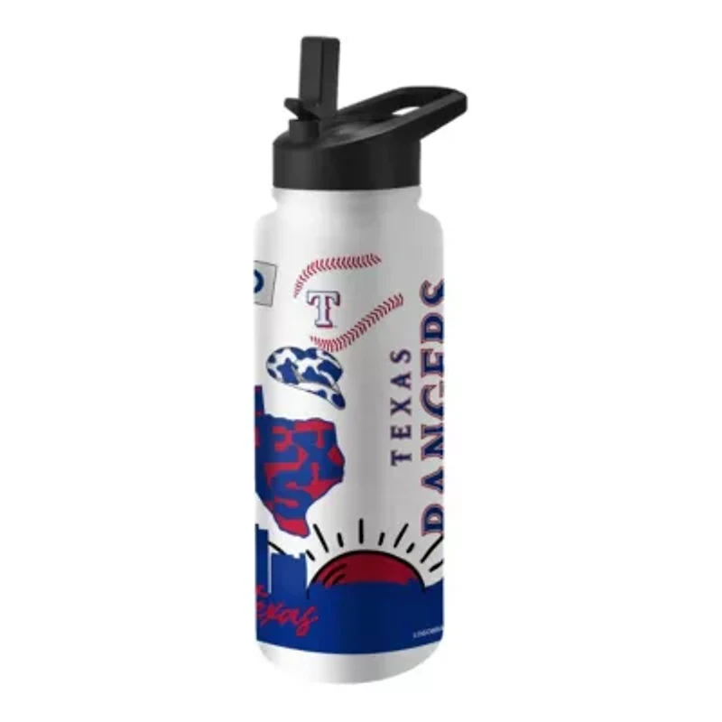MLB Texas Rangers 34oz. Native Quencher Bottle
