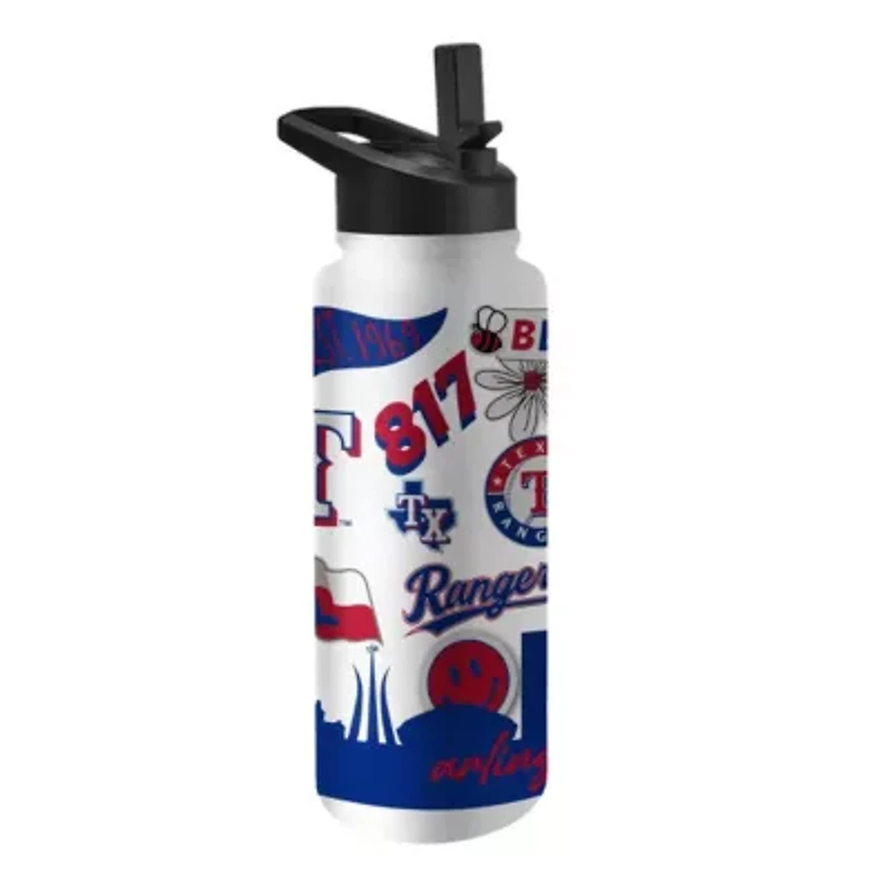MLB Texas Rangers 34oz. Native Quencher Bottle