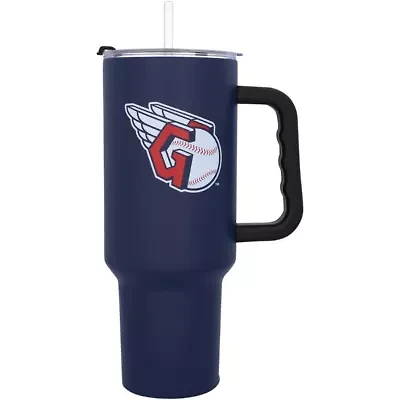 MLB Cleveland Guardians 40oz. Travel Tumbler with Handle
