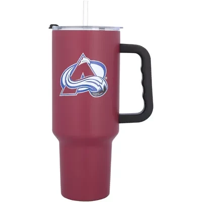 NHL Colorado Avalanche 40oz. Travel Tumbler with Handle