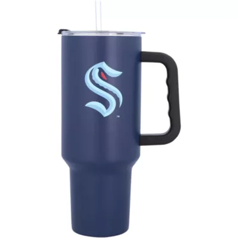 NHL Seattle Kraken 40oz. Travel Tumbler with Handle