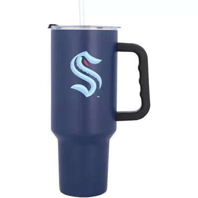 NHL Seattle Kraken 40oz. Travel Tumbler with Handle