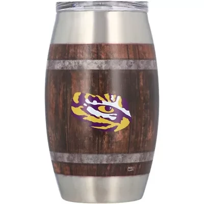 NCAA LSU Tigers 15oz. Barrel Tumbler