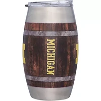 NCAA Michigan Wolverines 15oz. Barrel Tumbler