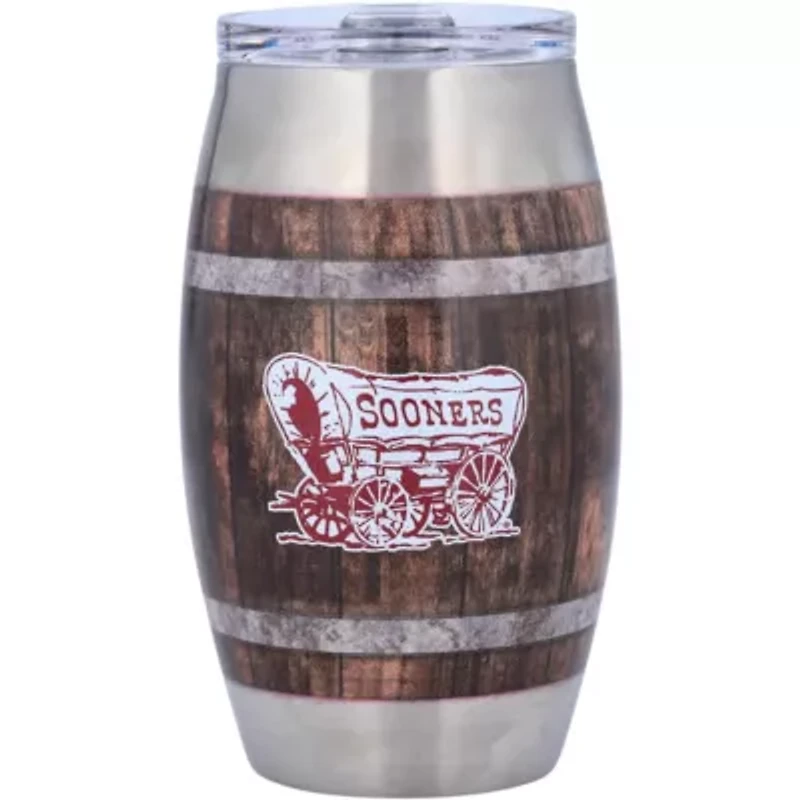 NCAA Oklahoma Sooners 15oz. Barrel Tumbler