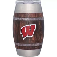 NCAA Wisconsin Badgers 15oz. Barrel Tumbler