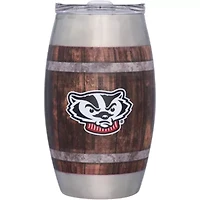 NCAA Wisconsin Badgers 15oz. Barrel Tumbler