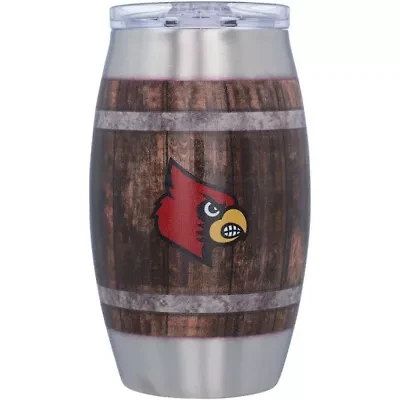 NCAA Louisville Cardinals 15oz. Barrel Tumbler