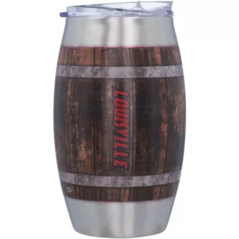 NCAA Louisville Cardinals 15oz. Barrel Tumbler