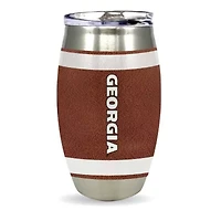 NCAA Georgia Bulldogs 15oz. Football Tumbler