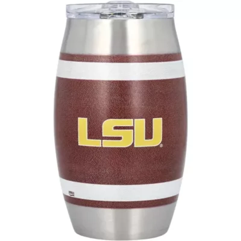 NCAA LSU Tigers 15oz. Football Tumbler