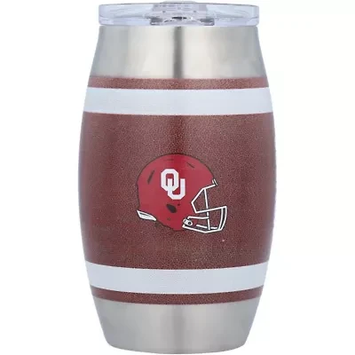 NCAA Oklahoma Sooners 15oz. Football Tumbler