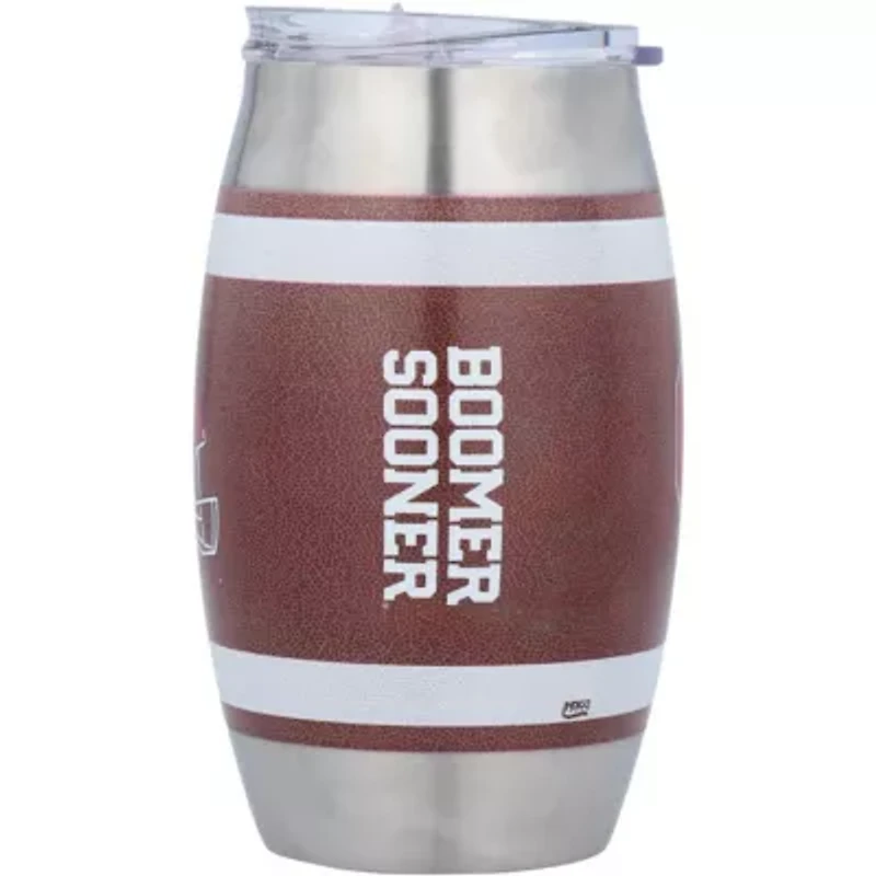 NCAA Oklahoma Sooners 15oz. Football Tumbler