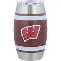 NCAA Wisconsin Badgers 15oz. Football Tumbler