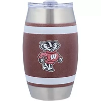 NCAA Wisconsin Badgers 15oz. Football Tumbler