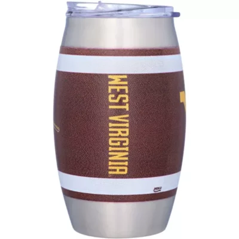 NCAA West Virginia Mountaineers 15oz. Football Tumbler