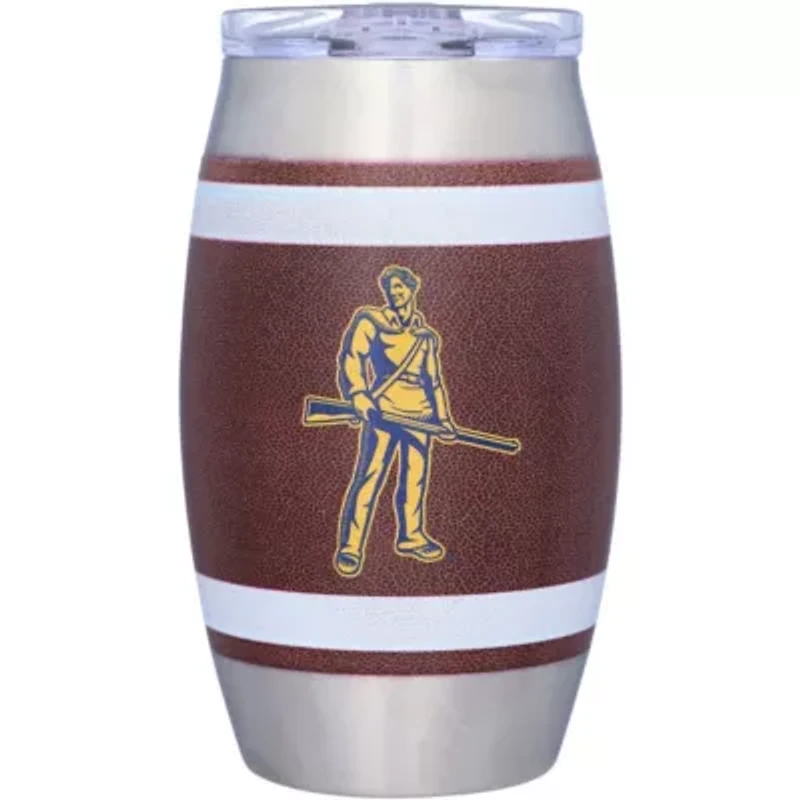 NCAA West Virginia Mountaineers 15oz. Football Tumbler