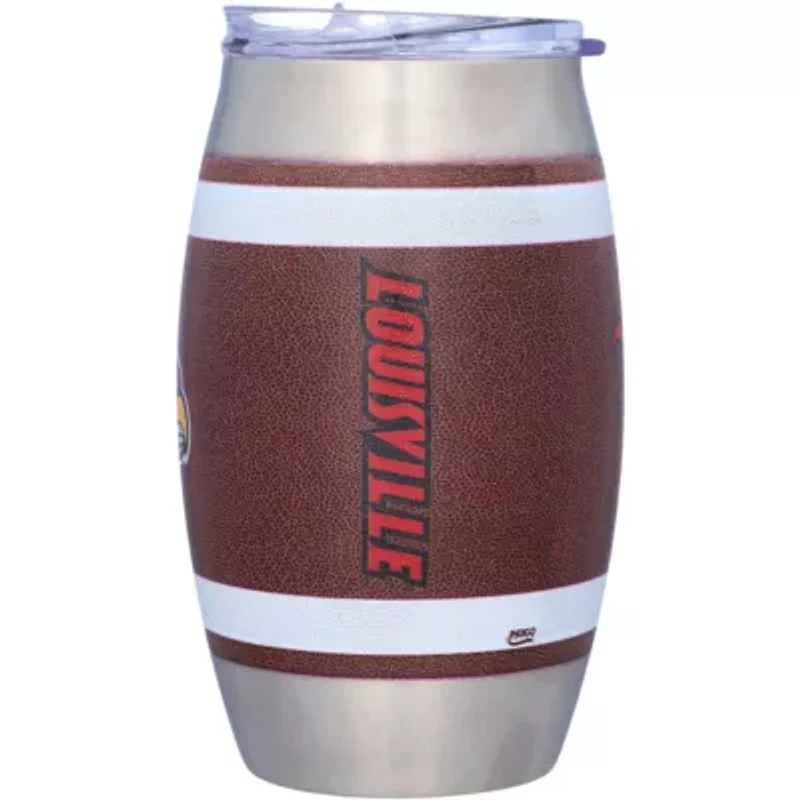 NCAA Louisville Cardinals 15oz. Football Tumbler