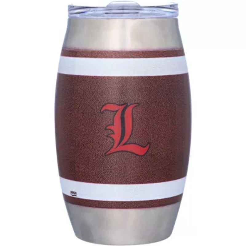 NCAA Louisville Cardinals 15oz. Football Tumbler