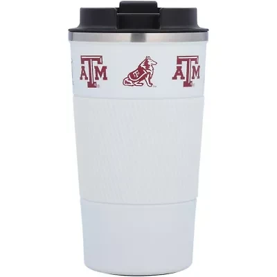 NCAA Texas A&M Aggies 18oz Coffee Tumbler with Silicone Grip