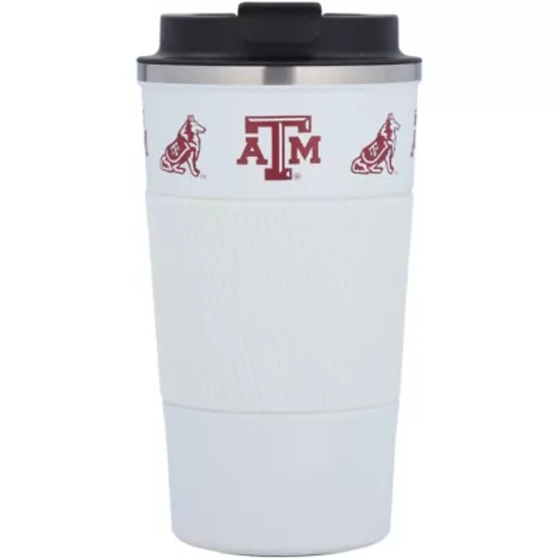 NCAA Texas A&M Aggies 18oz Coffee Tumbler with Silicone Grip