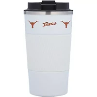NCAA Texas Longhorns 18oz Coffee Tumbler with Silicone Grip