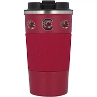 NCAA South Carolina Gamecocks 18oz Coffee Tumbler with Silicone Grip