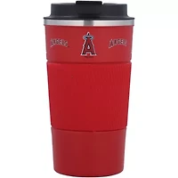MLB Los Angeles Angels 18oz Coffee Tumbler with Silicone Grip