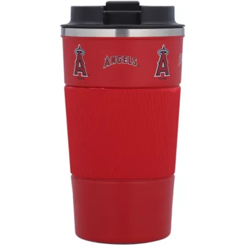 MLB Los Angeles Angels 18oz Coffee Tumbler with Silicone Grip