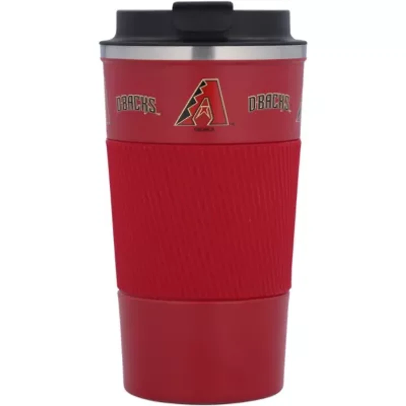 MLB Arizona Diamondbacks 18oz Coffee Tumbler with Silicone Grip