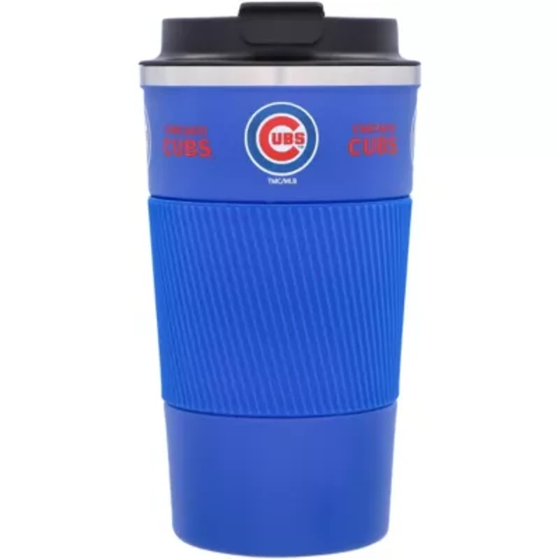 MLB Chicago Cubs 18oz Coffee Tumbler with Silicone Grip