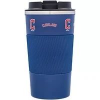 MLB Cleveland Guardians 18oz Coffee Tumbler with Silicone Grip