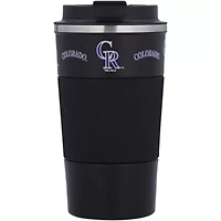 MLB Colorado Rockies 18oz Coffee Tumbler with Silicone Grip
