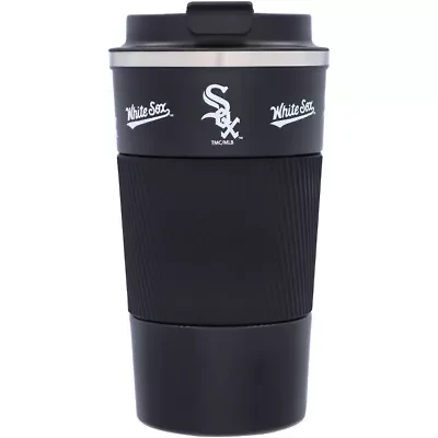 Chicago White Sox MLB Chicago Sox 18oz Coffee Tumbler with Silicone Grip