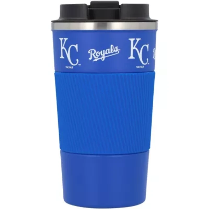 MLB Kansas City Royals 18oz Coffee Tumbler with Silicone Grip