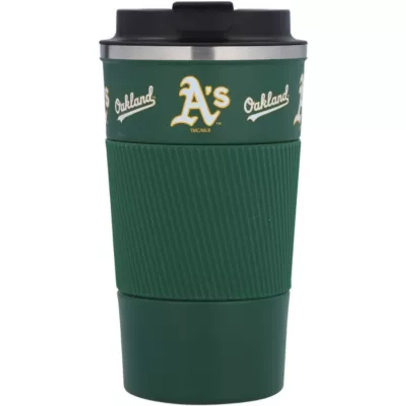 Cooperstown Teams Oakland Athletics 18oz Coffee Tumbler with Silicone Grip