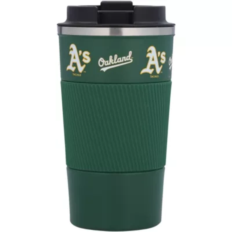 Cooperstown Teams Oakland Athletics 18oz Coffee Tumbler with Silicone Grip