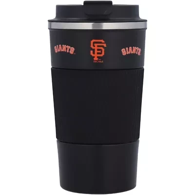 MLB San Francisco Giants 18oz Coffee Tumbler with Silicone Grip
