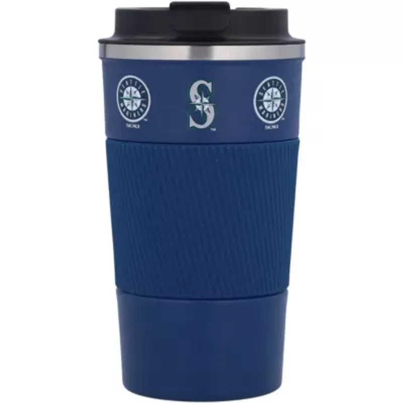 MLB Seattle Mariners 18oz Coffee Tumbler with Silicone Grip