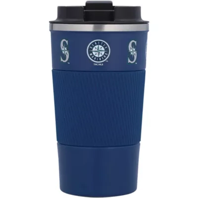 MLB Seattle Mariners 18oz Coffee Tumbler with Silicone Grip